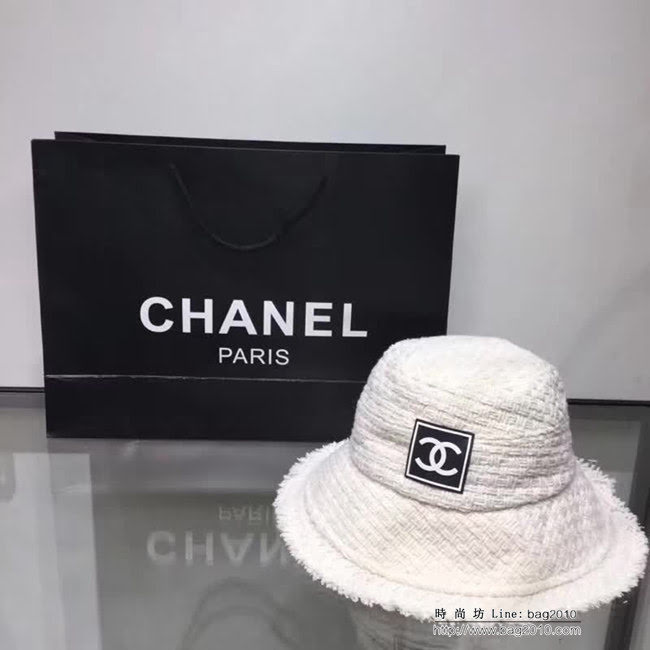 CHANEL香奈兒 新款 潮人必備 小香風漁夫帽 LLWJ6620